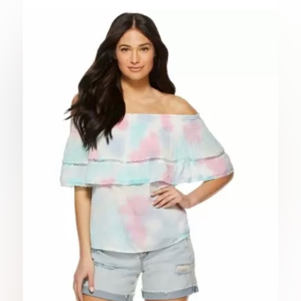 Sofia Jeans by Sofia Vergara Women's Cha Cha Top - Size L